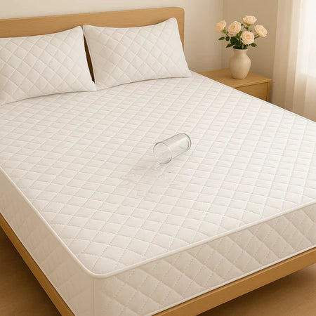Jogo de Cama Impermeável Premium – Capa + 2 Fronhas