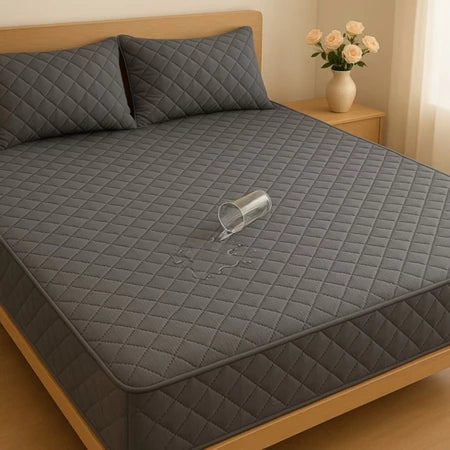 Jogo de Cama Impermeável Premium – Capa + 2 Fronhas