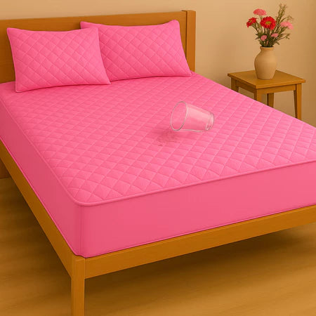 Jogo de Cama Impermeável Premium – Capa + 2 Fronhas
