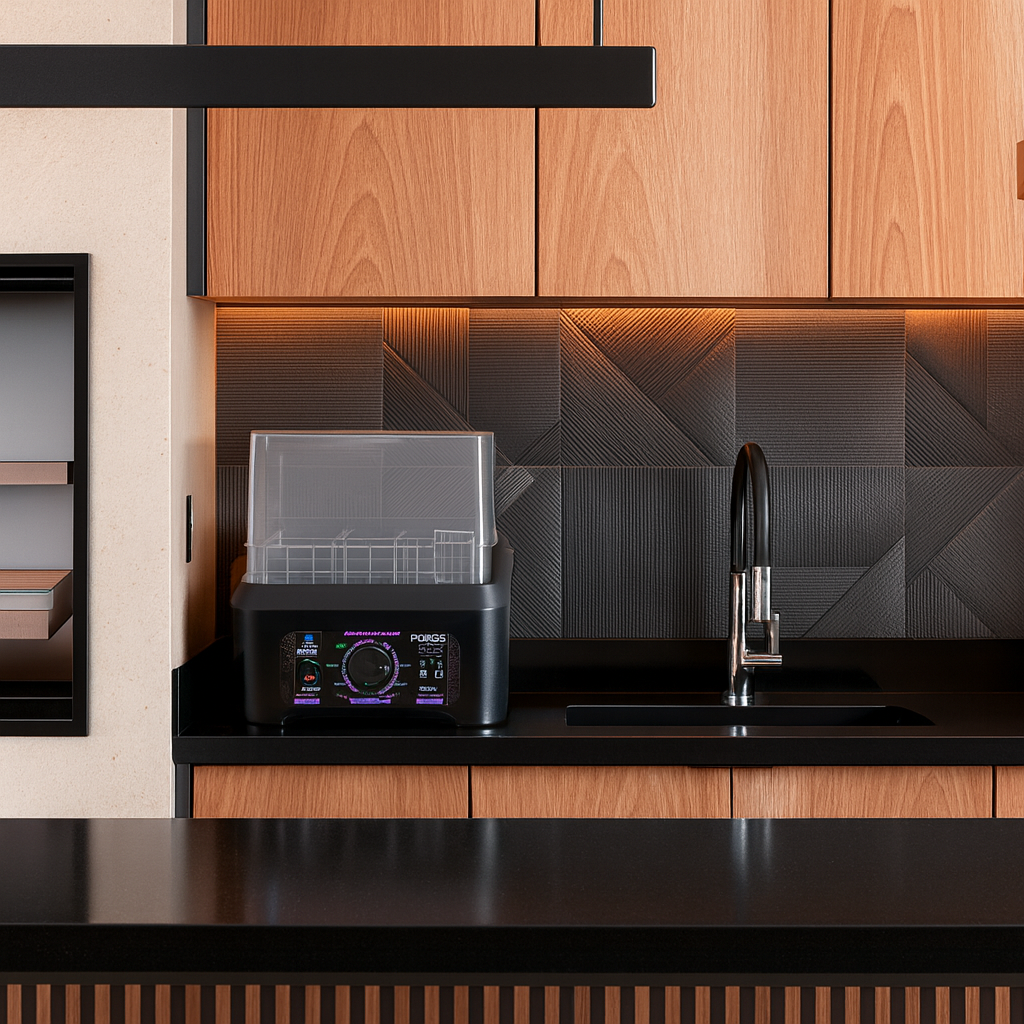 Praxis LLPP – A Lava-Louças Portátil que Une Inovação, Design e Praticidade