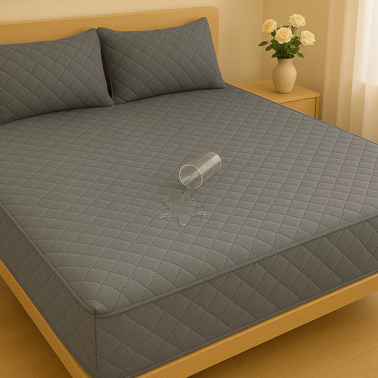 Jogo de Cama Impermeável Premium – Capa + 2 Fronhas