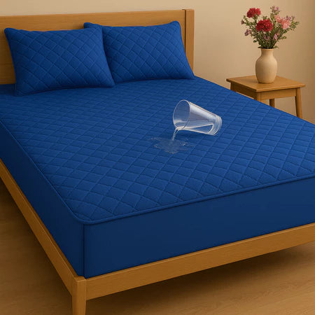 Jogo de Cama Impermeável Premium – Capa + 2 Fronhas
