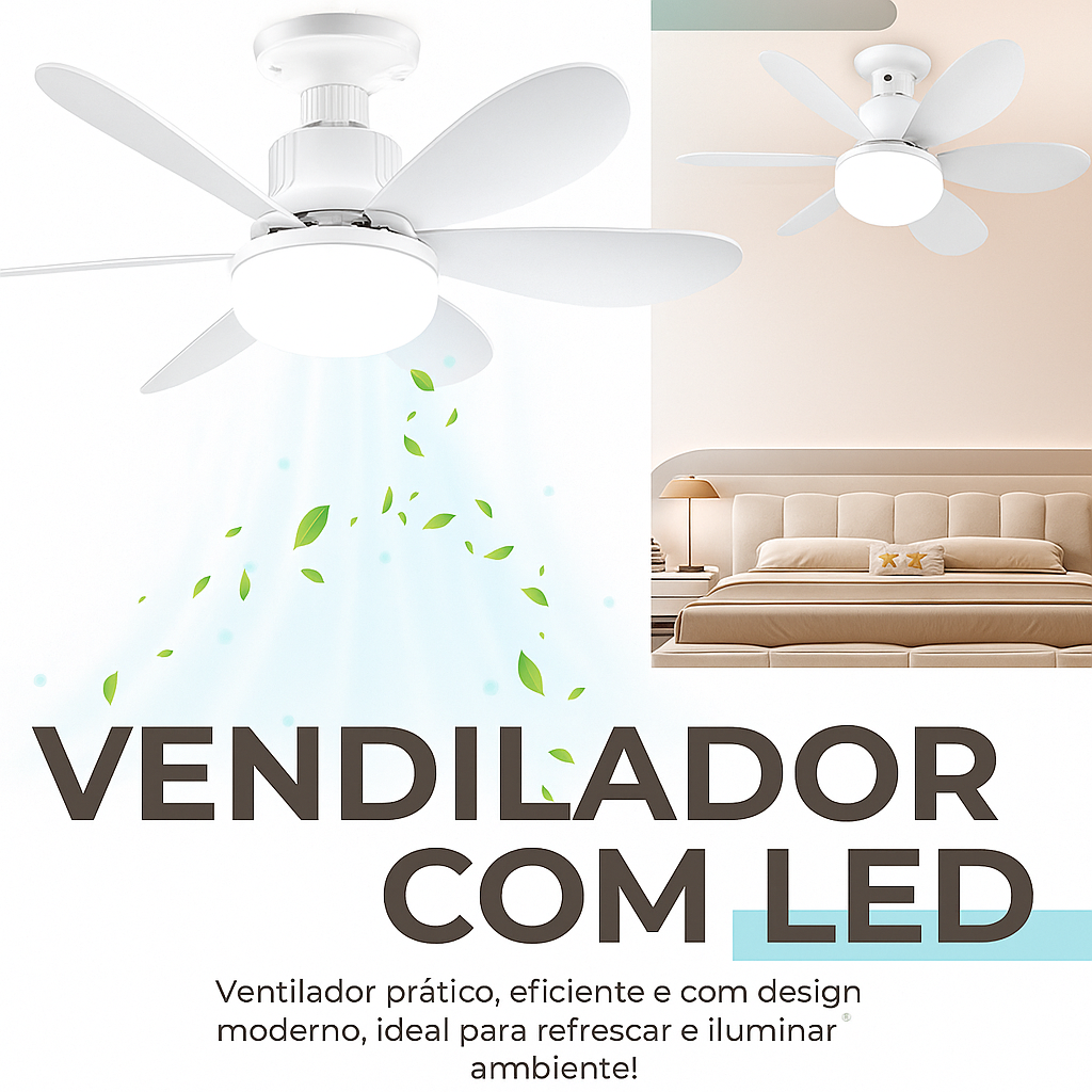 Ventilador de Teto Inteligente