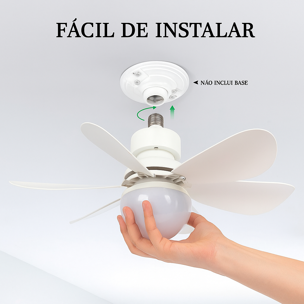 Ventilador de Teto Inteligente