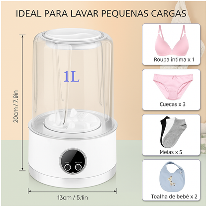 Mini Lavadora Portátil