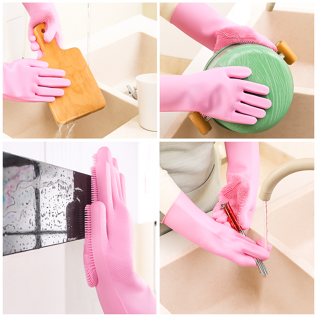 Luva de Silicone Multiuso