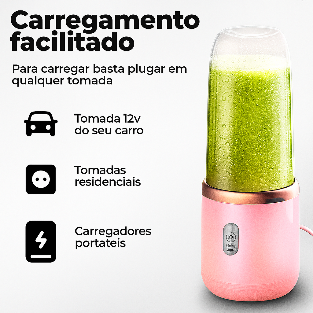 Copo Liquidificador Portátil