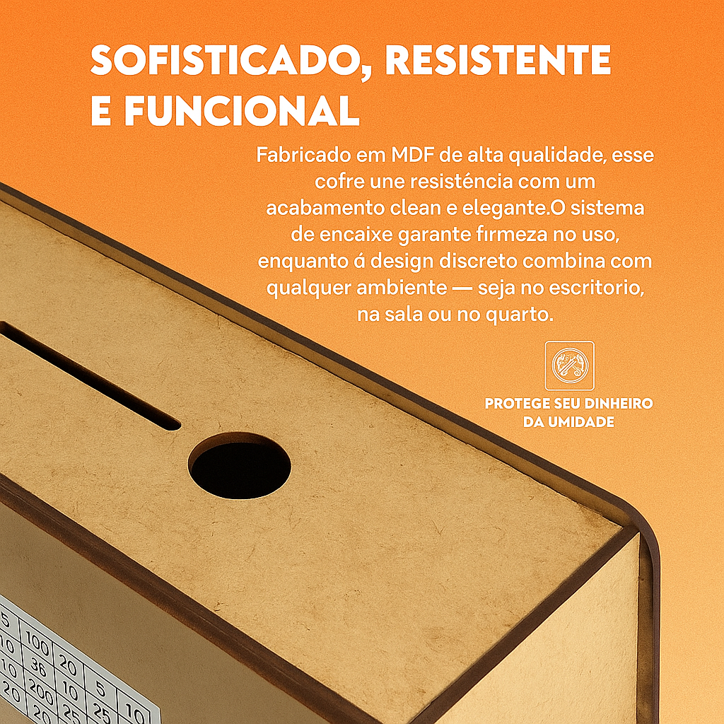 Cofrinho Desafio Japonês – Junte até R$10.000 de forma divertida