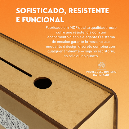 Cofrinho Desafio Japonês – Junte até R$10.000 de forma divertida