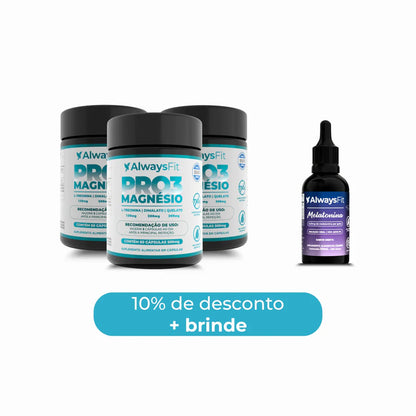 Pro3Magnésio™ – Fórmula Tripla Premium