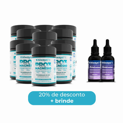 Pro3Magnésio™ – Fórmula Tripla Premium